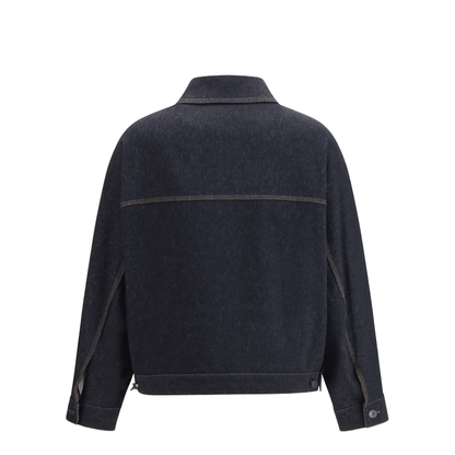 MAYFEYR - Max Mara - Denim Print Jersey Jacket - 2611911038600