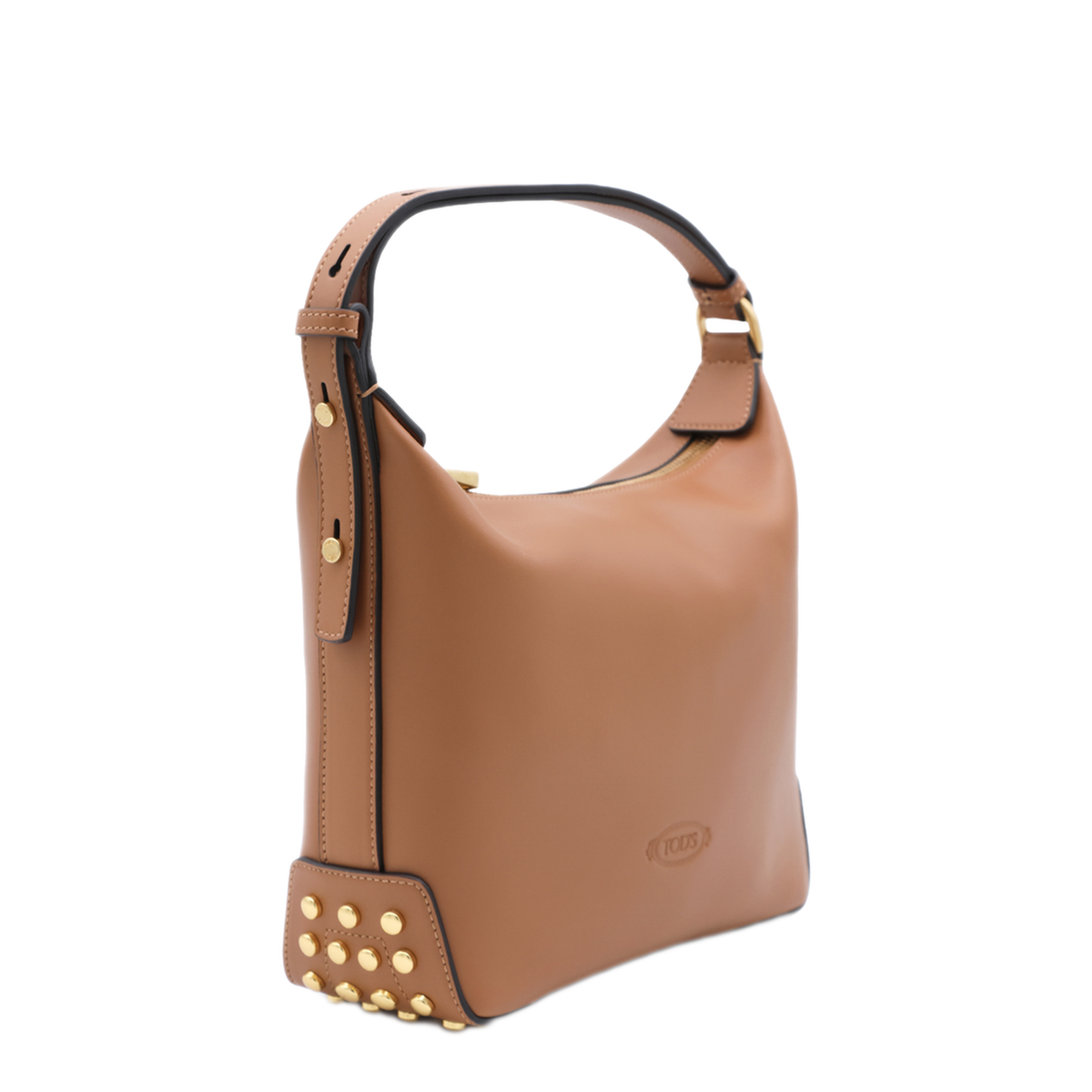 Calfskin Shoulder Bag - Brown