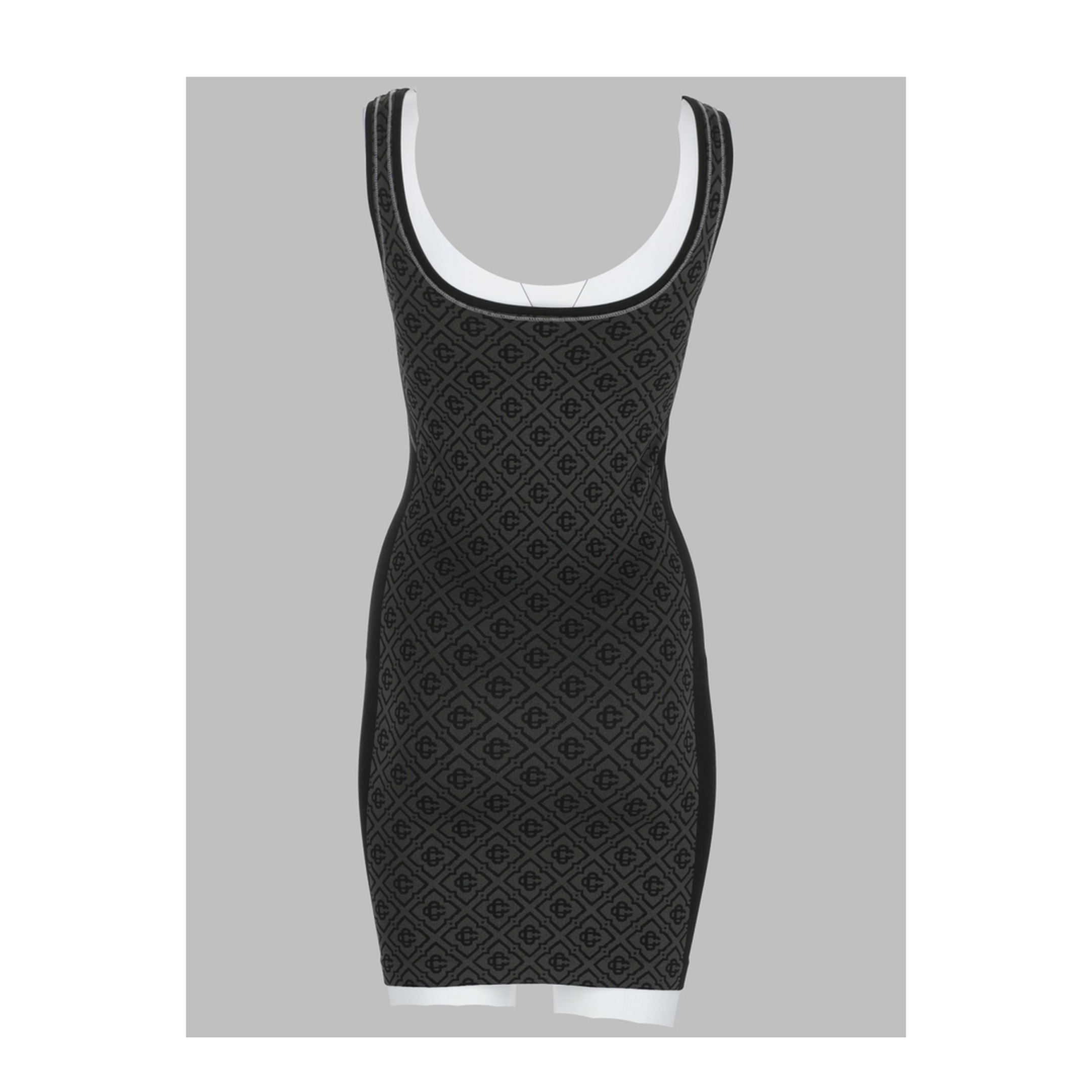 MAYFEYR - Casablanca - Monogram Mini Dress - WPF26ACT06901GREYMONOGRAM