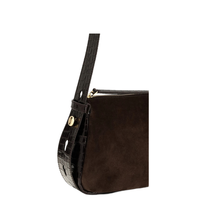 MAYFEYR - Tory Burch - Small Romy Suede Shoulder Bag - 185819200