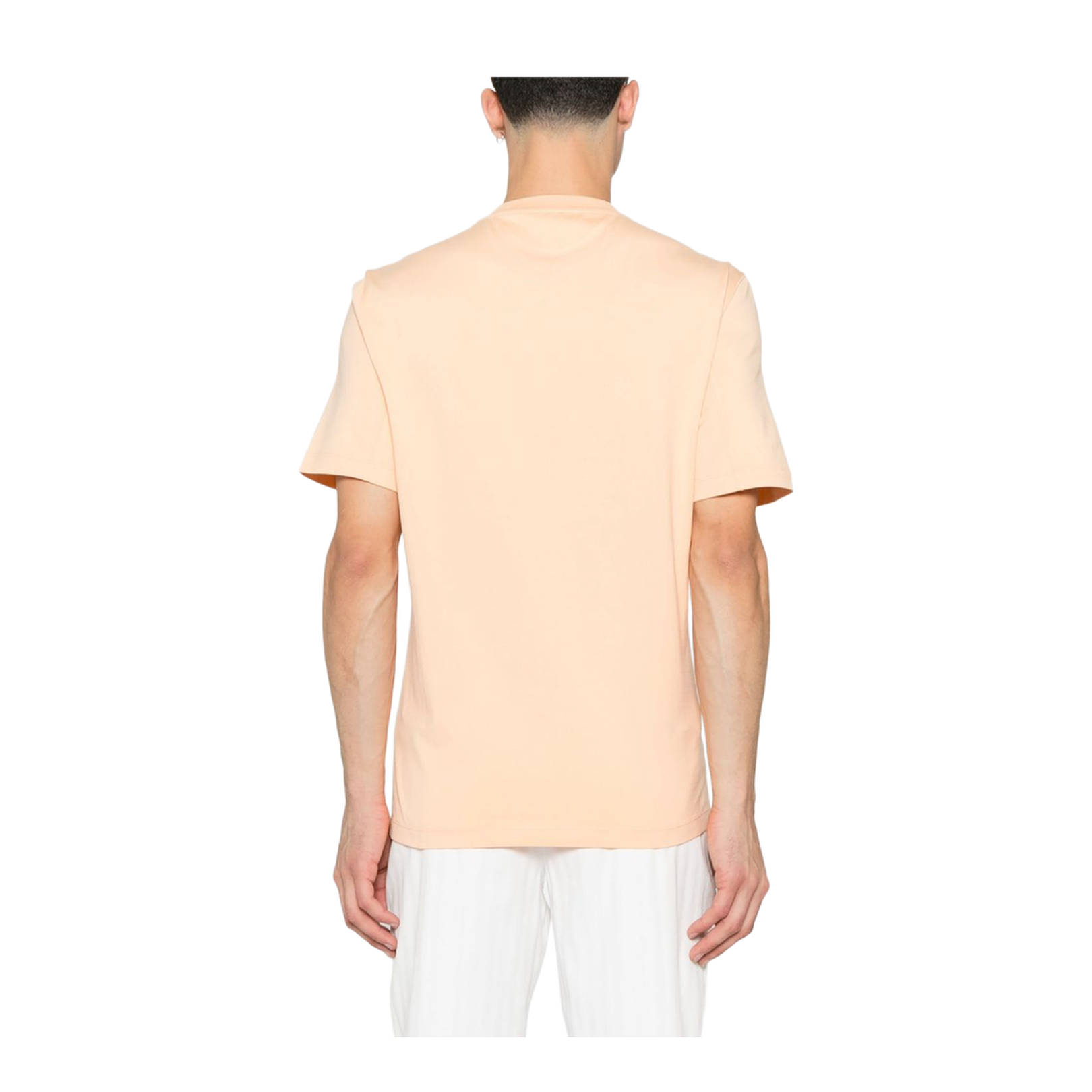 Peach Orange Cotton T-shirt