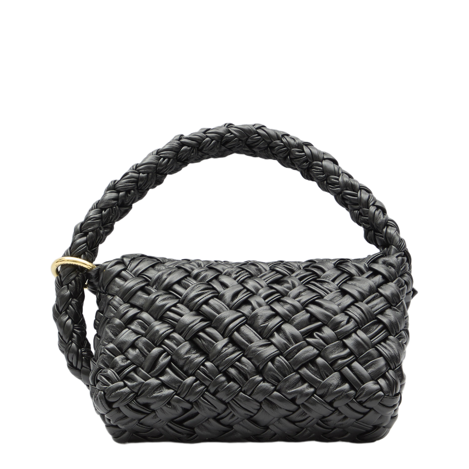 Kalimero Città Leather Handbags - Black