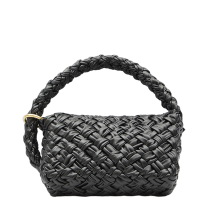 Kalimero Città Leather Handbags - Black