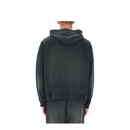 Sweatshirt with Bleached Effect