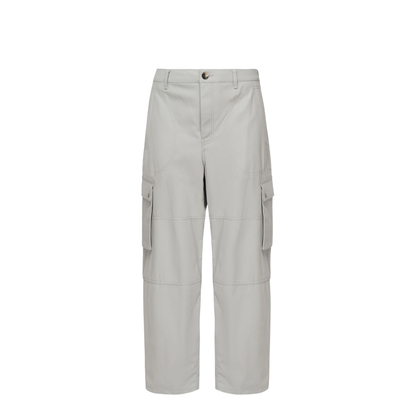Cargo Trousers in Cotton Grey
