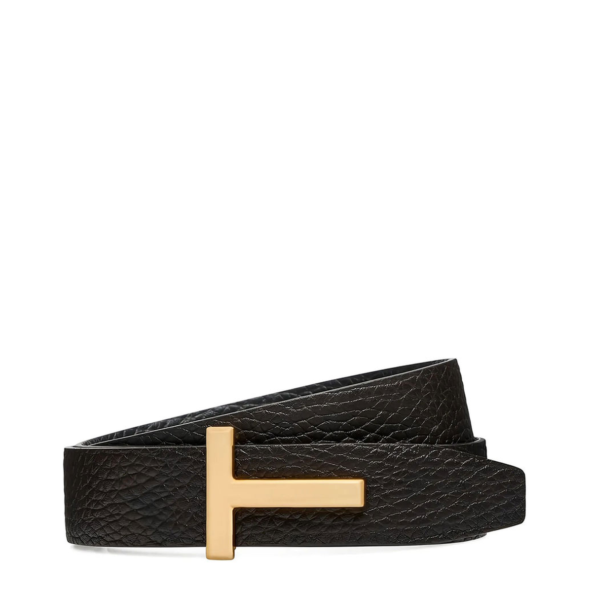 Belt T Icon In Leather