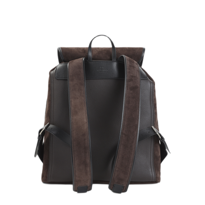 Antibes Suede Backpack - Ebony