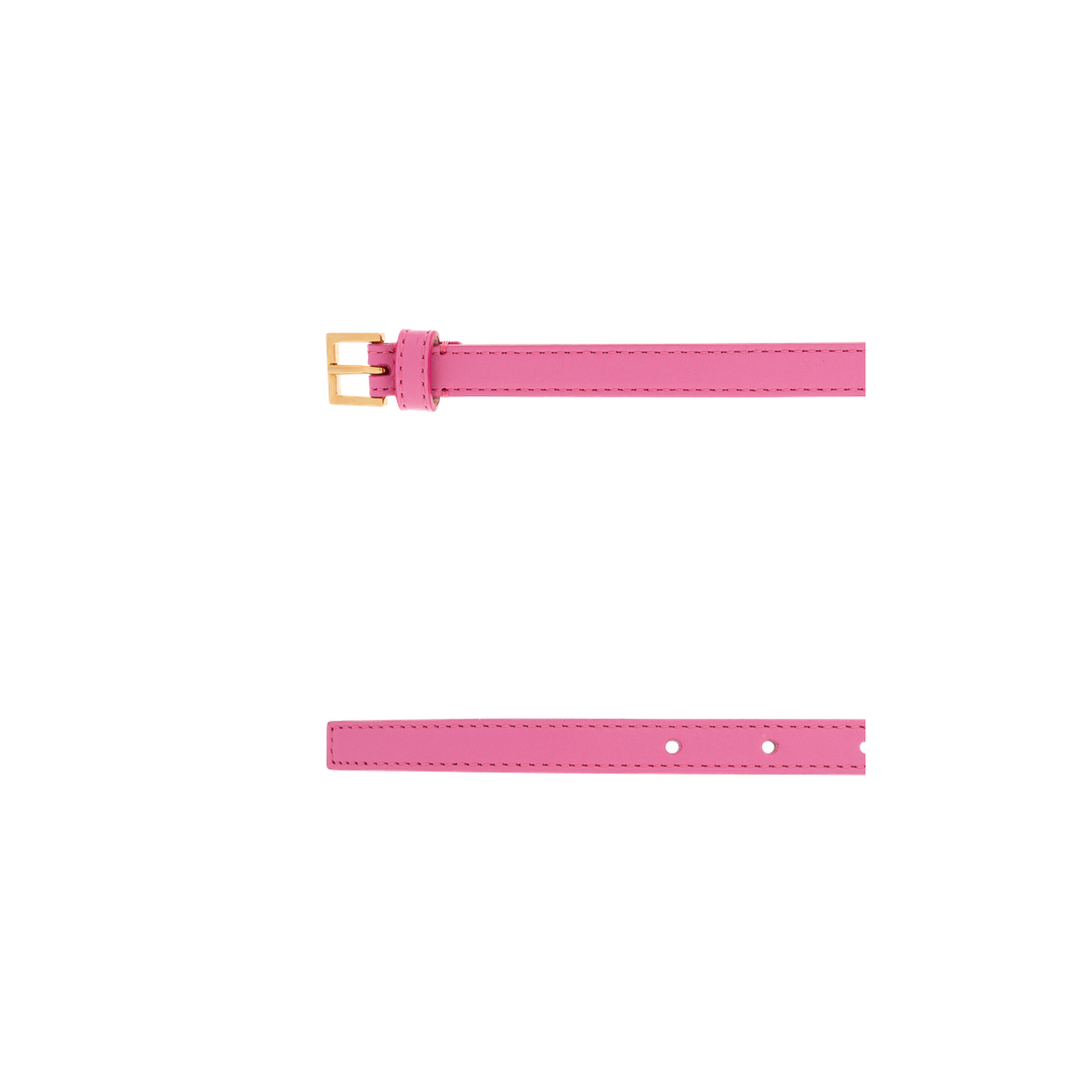 Women's Leather Belt Pink