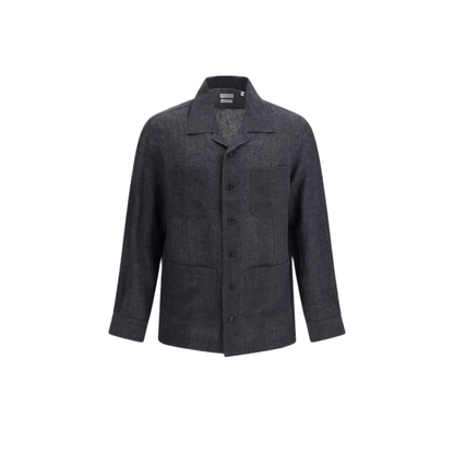 MAYFEYR - Brunello Cucinelli - Easy Fit Linen Shirt - MF6300648C046