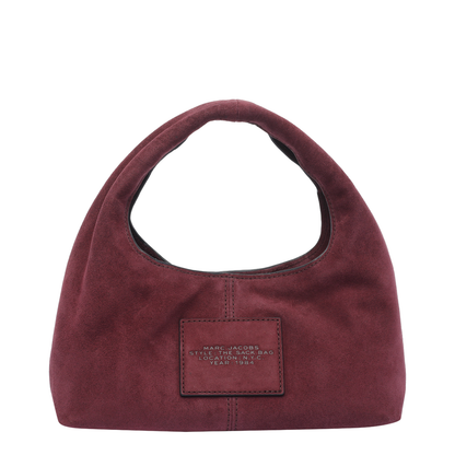 Suede Mini Sack Bag