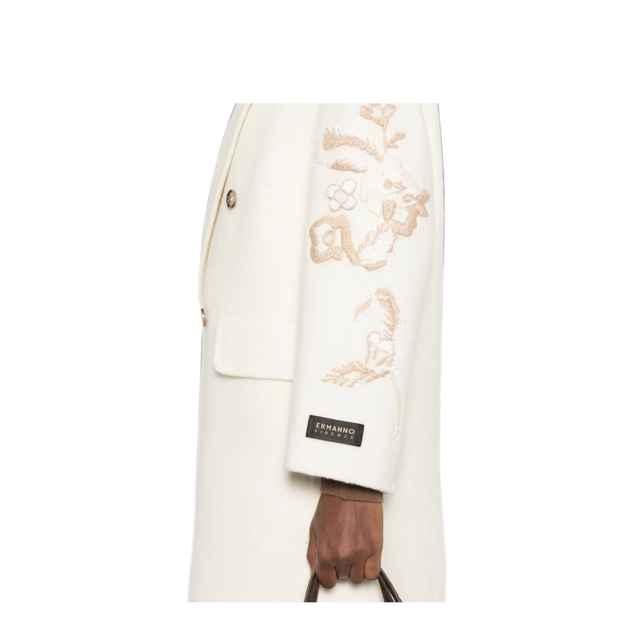 MAYFEYR - Ermanno Firenze - Coats White - D49ED016EY0MF333