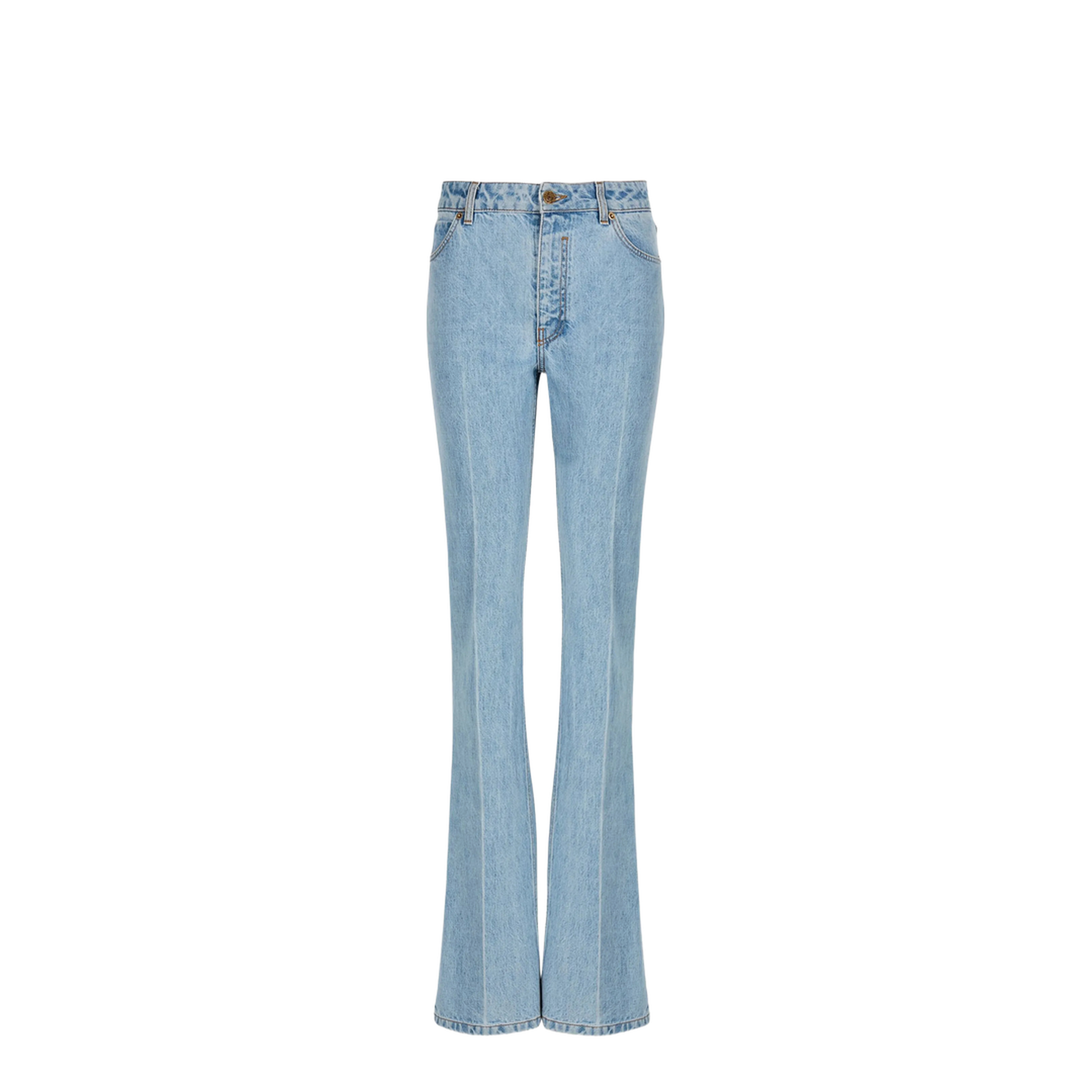 Straight Leg Jeans Light Blue