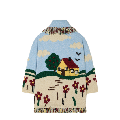 MAYFEYR - Alanui - Casa Cardigan Onda Multicolor - LWHB064E26KNI0284084