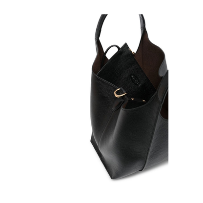 Timeless Shopping Bag in Leather Mini