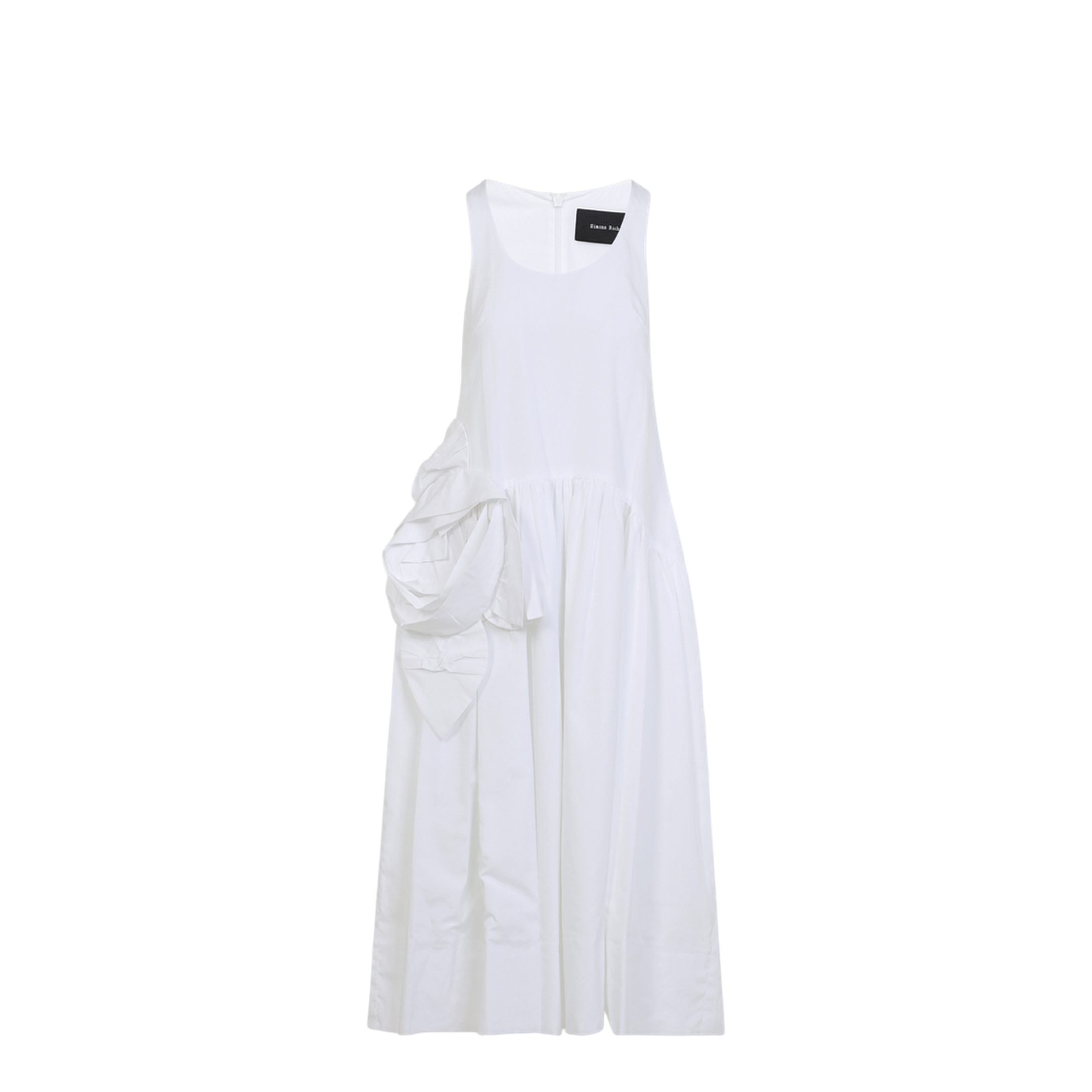 simone rocha white dress This Bride Found Her Dream at the Very Last MinuteThanks to Rocha Herself Geta Tabi Mary Jane Nappa Ness White Simone Rocha x H&M White