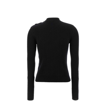 Ribbed Sweater Black