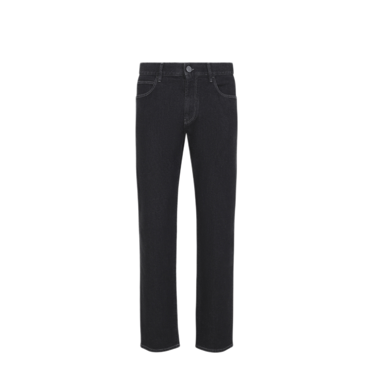 MAYFEYR - GIORGIO ARMANI - Black Denim 5 Pocket Pants - GM000250AF20851MC002