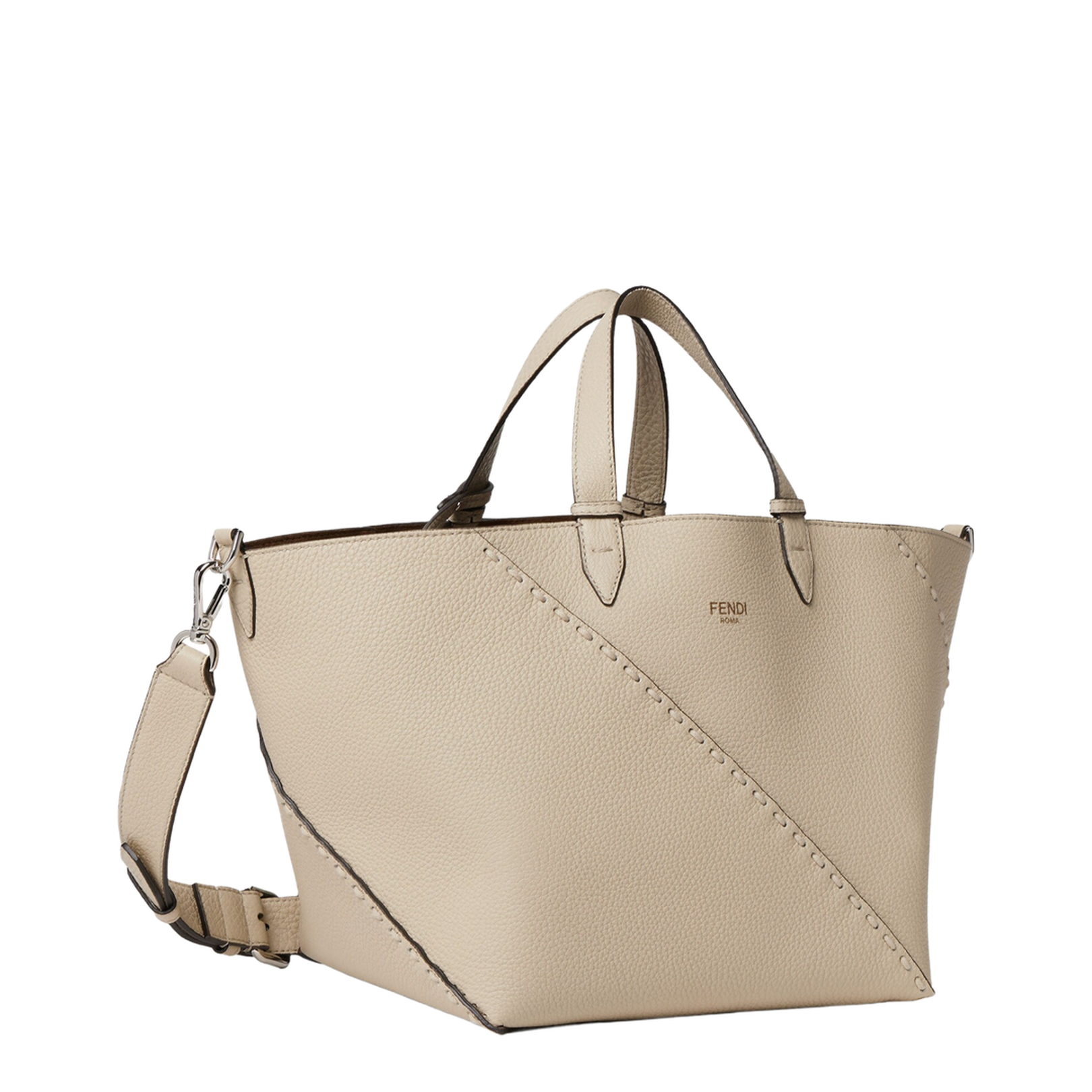 Selleria Small Leather Tote Bags - White