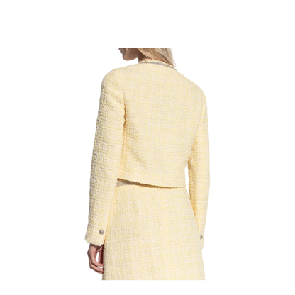 Tweed Jacket with Shimmering Crystals