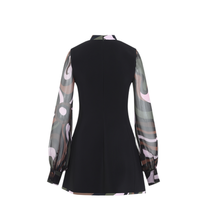 MAYFEYR - Pucci - Cady Long Sleeve Mini Dress - 6URG206U601999