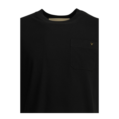 MAYFEYR - Valentino - Vltn Crew Neck T Shirt - 9V3MG10VBGR0NO