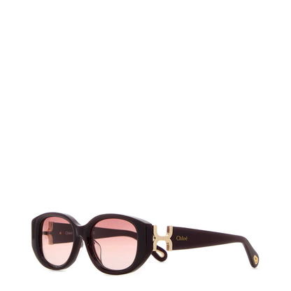 MAYFEYR - Chloè - Burgundy Acetate Sunglasses - CH0237SK00354