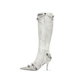 Balenciaga Boots White