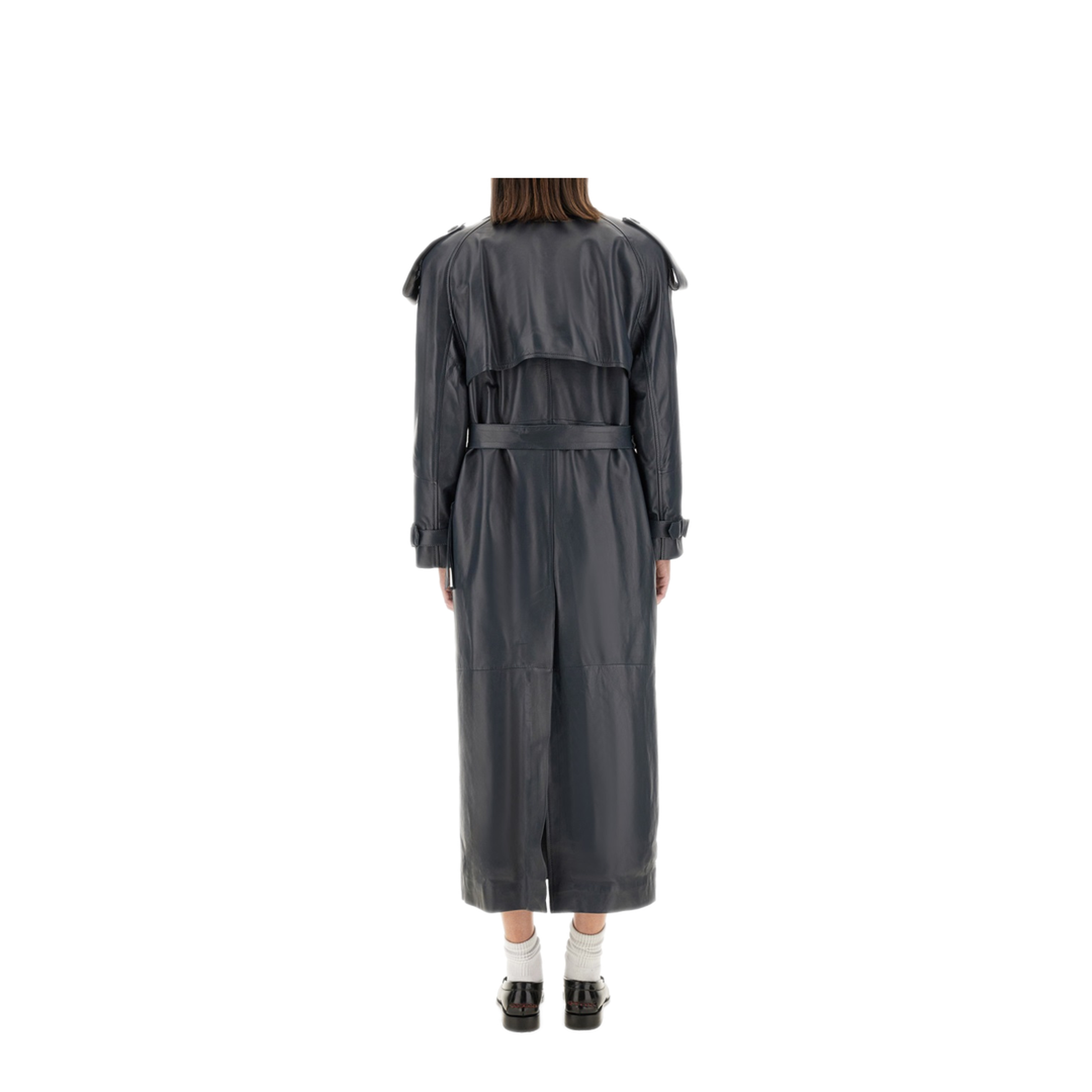 MAYFEYR - Salvatore Santoro - Leather Trench Coat - 47041GLOVASFALTO
