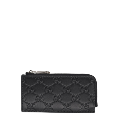 GG Emblem Card Case - Black