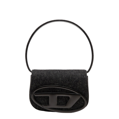 1DR Canvas Shoulder Bag - Black
