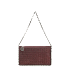 Falabella Polyester Clutch - Bordeaux