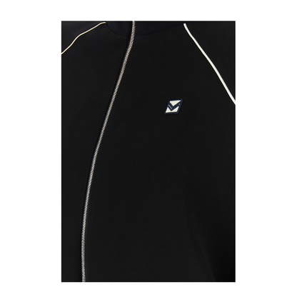 Black Triacetate Blend Sweatshirt