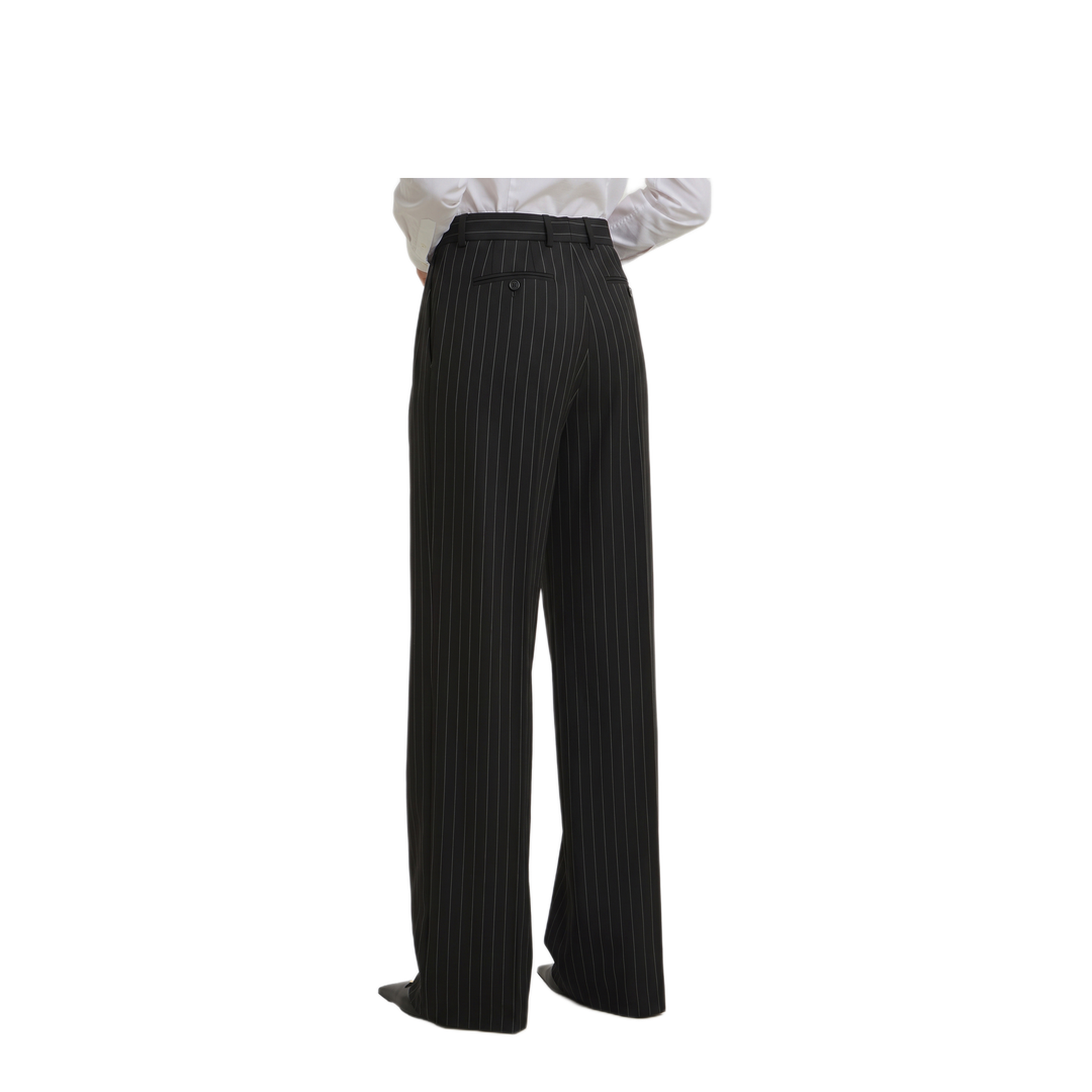 MAYFEYR - Dolce & Gabbana - Wool Chalk Stripe Trousers - FTC17TFRZATS8051