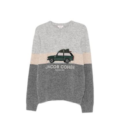 MAYFEYR - Jacob Cohen - Multicolor Crewneck Sweater - JURSG038001X0017FL0949A