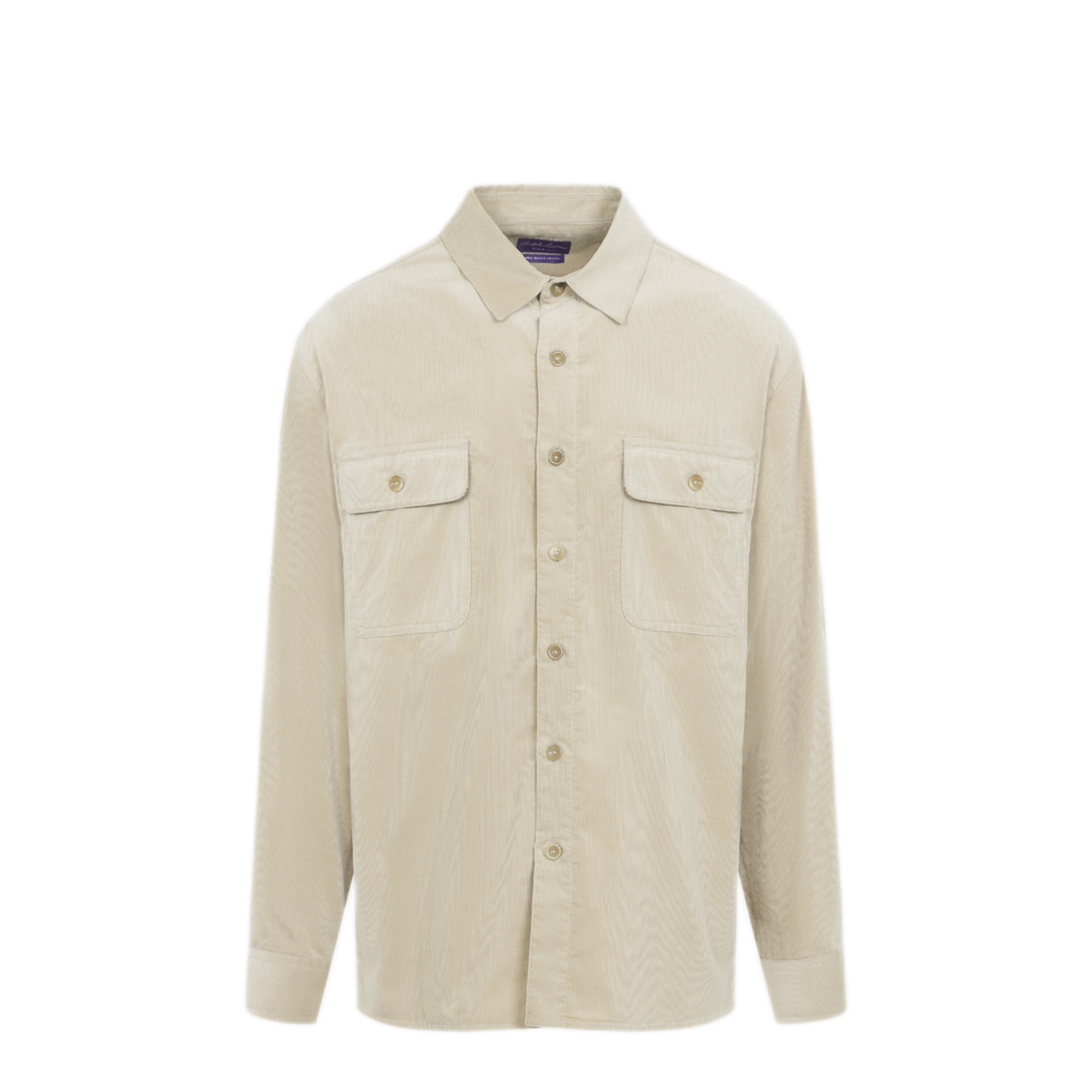 MAYFEYR - RALPH LAUREN PURPLE LABEL - Long Sleeve Sport Shirt - 790P17394001CHAMPAGNE