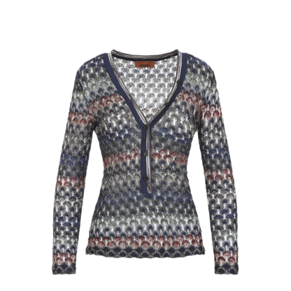 MAYFEYR - Missoni - V Neck Sweater - DS26WN0UBR015P