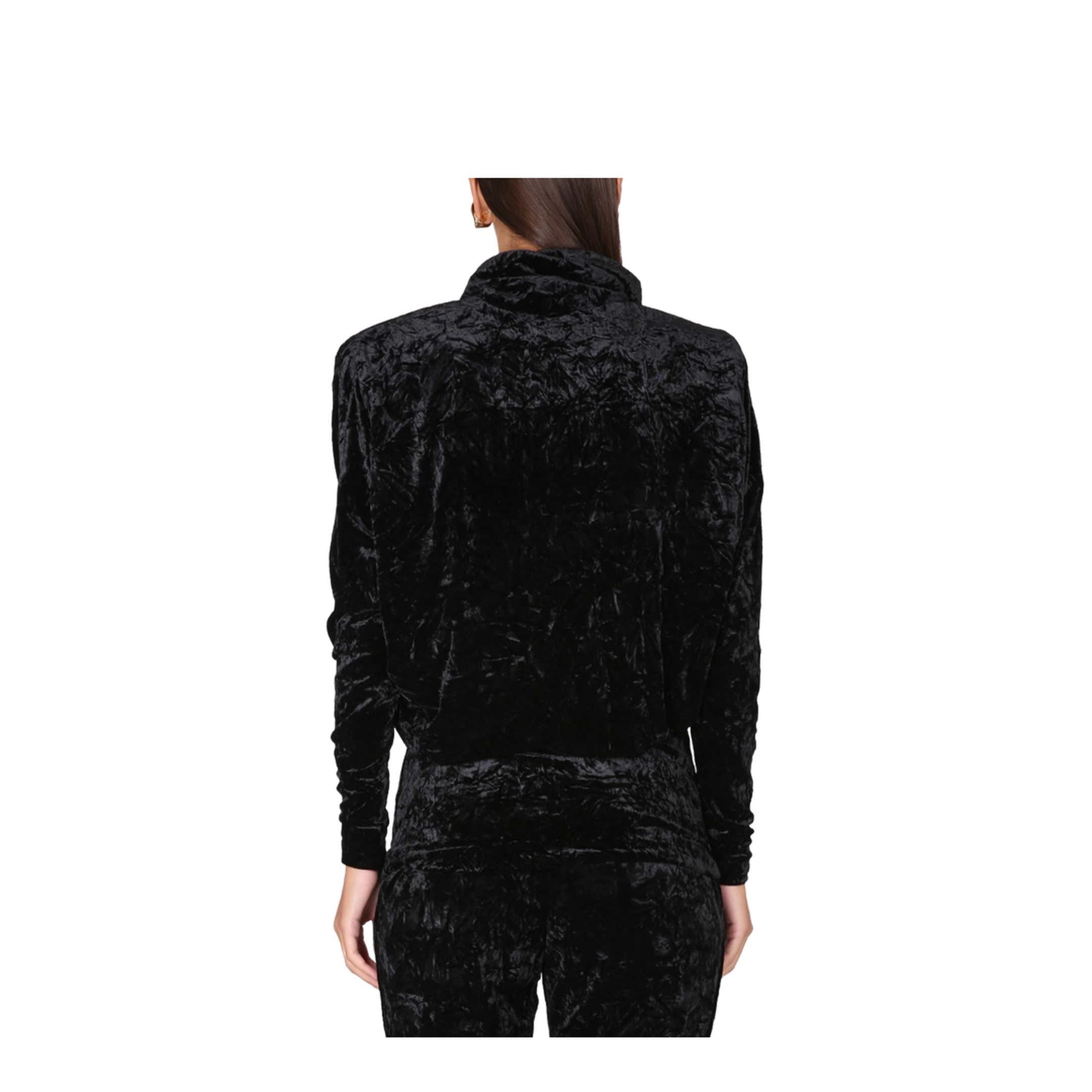 Velvet Turtleneck Top