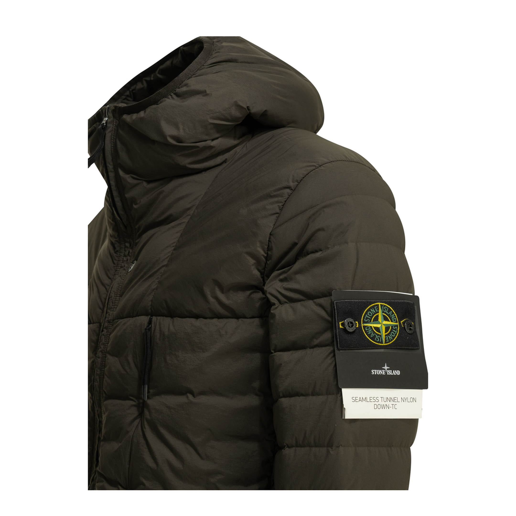 MAYFEYR - Stone Island - Seamless Tunnel Nylon Down Short Down Jacket - L2S154100107S0183V0078