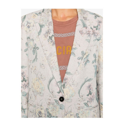 MAYFEYR - Forte Forte - Printed Blazer Jacket - 14629MYJACKETGLICINE