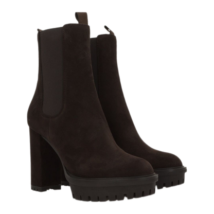 MAYFEYR - Gianvito Rossi - Boots Brown - G7289970RICCASMOKA