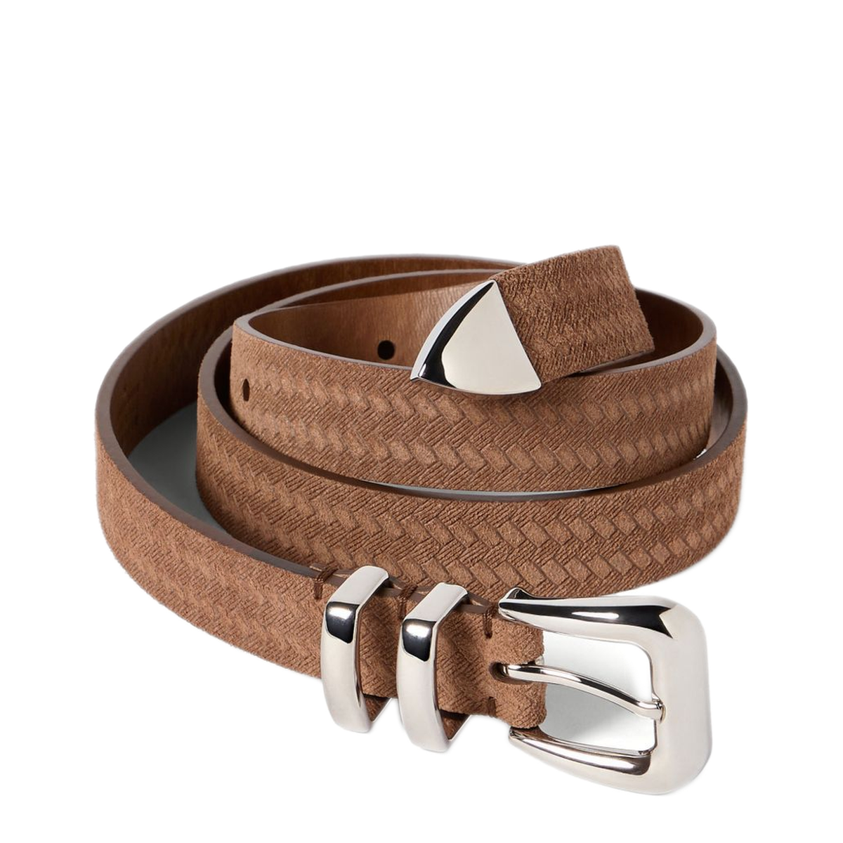 MAYFEYR - Brunello Cucinelli - Brown Leather Belt - MAUAS253PC2692