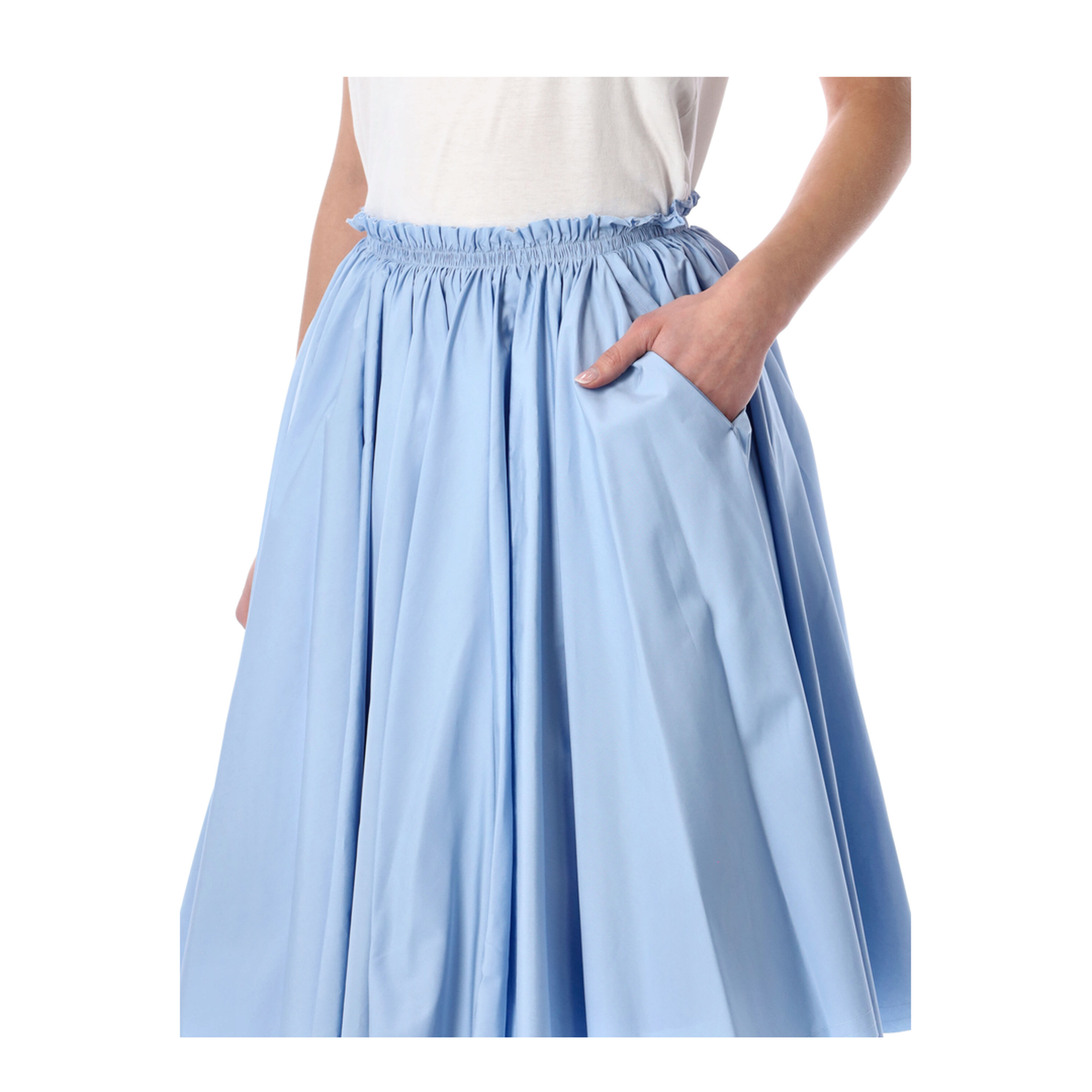 MAYFEYR - Ami Paris - Skirts Blue - FSK444CO0063484
