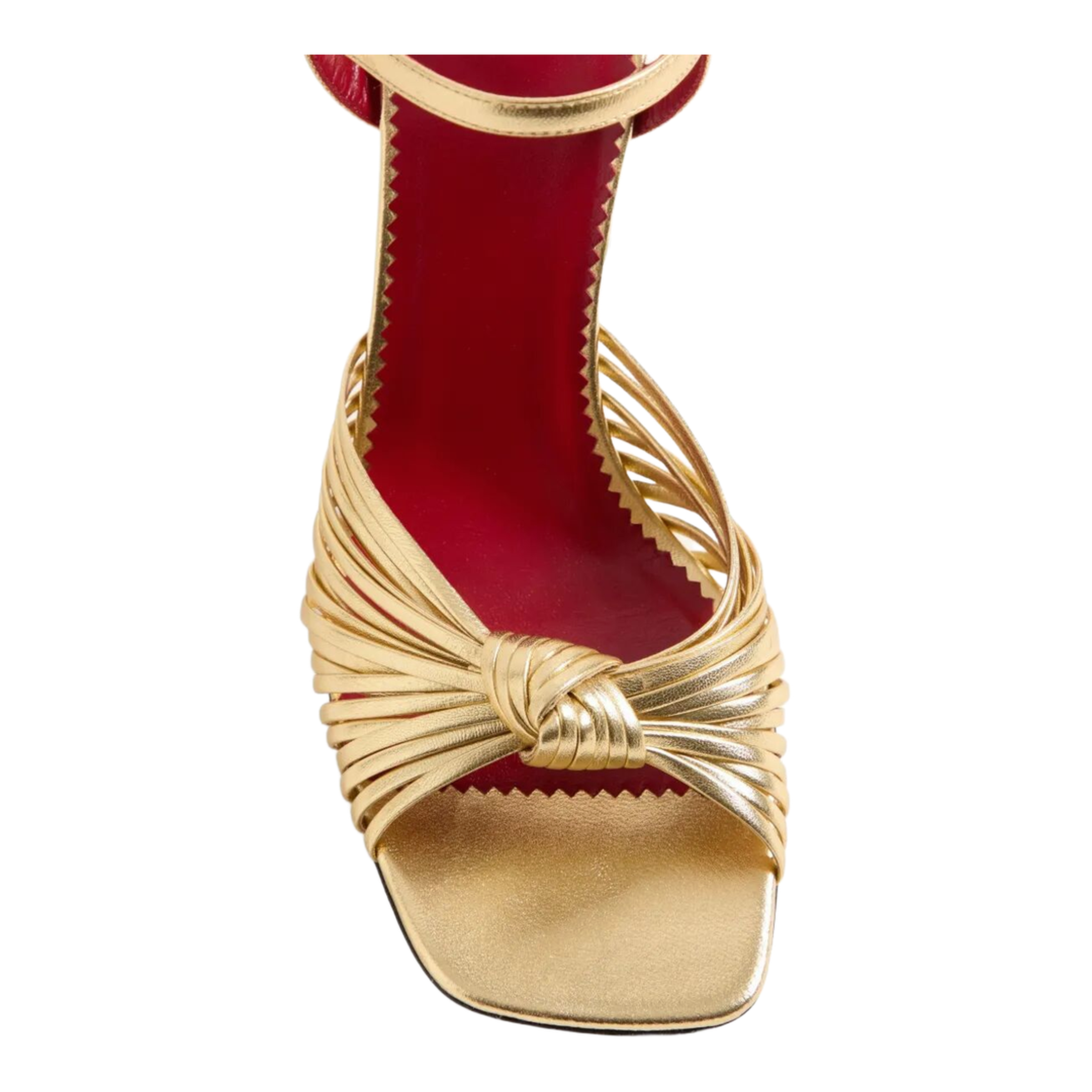 MAYFEYR - Valentino - Annet 90 Laminated Nappa Leather Sandals - WS0PJ6FLQ