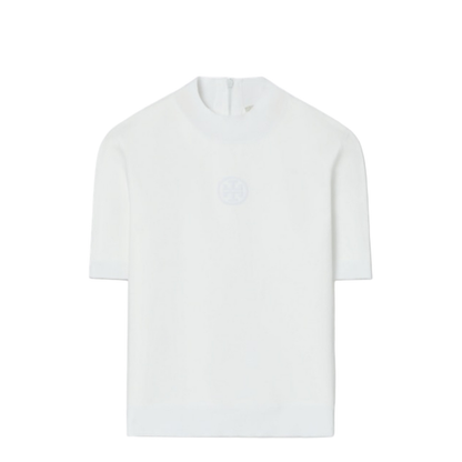 Logo Mock Neck T-Shirt