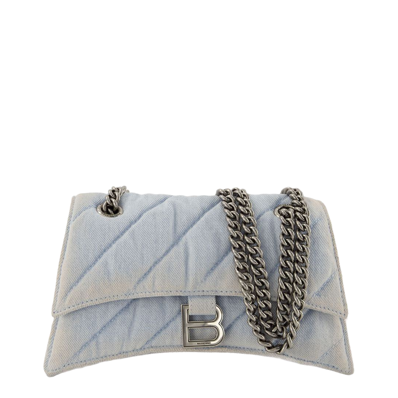 Denim Crush Shoulder Bag