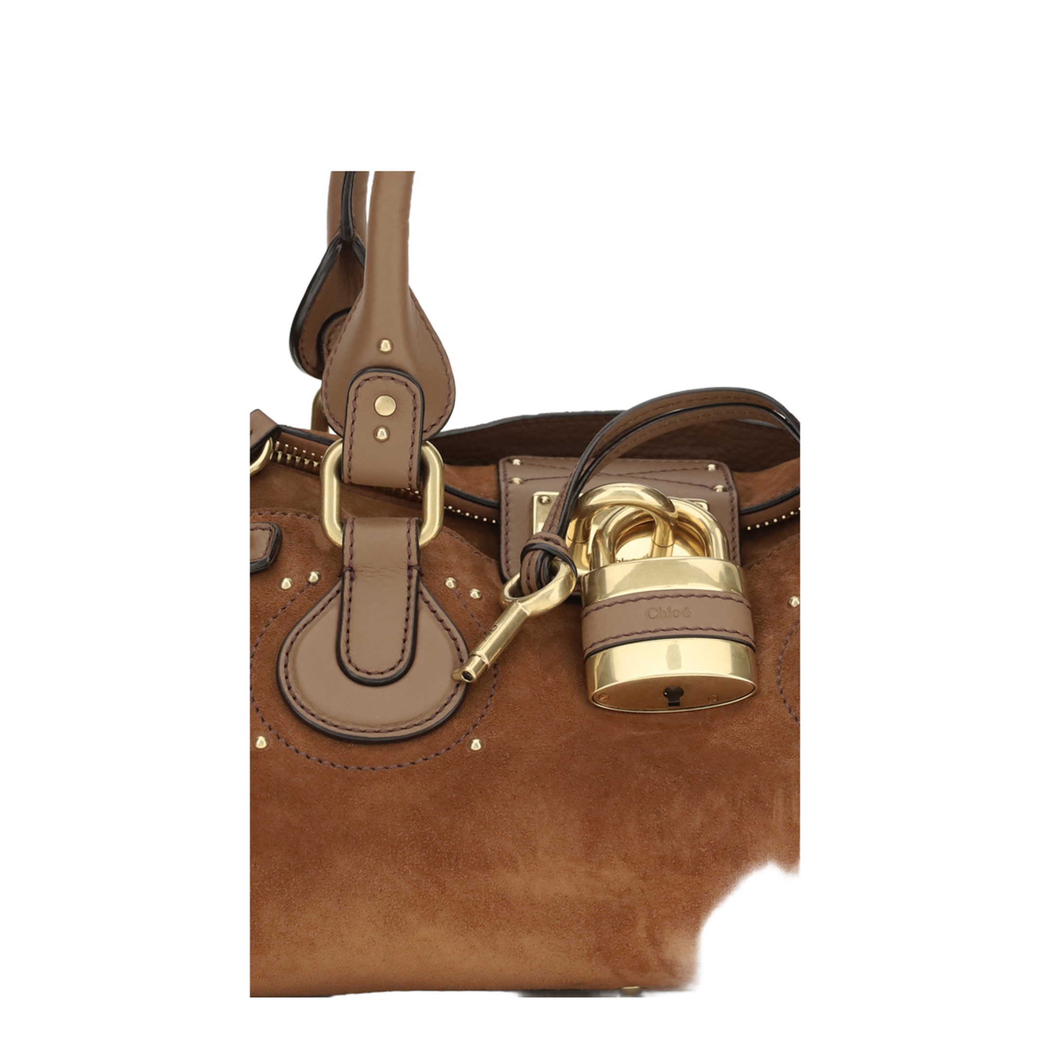 MAYFEYR - Chloè - Paddington Suede Handbag - CH26AS802S77