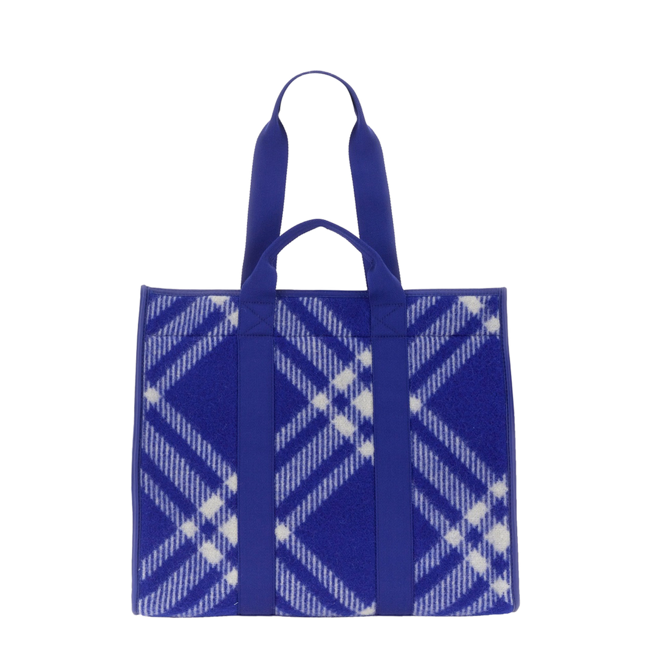 Canvas Check Tote