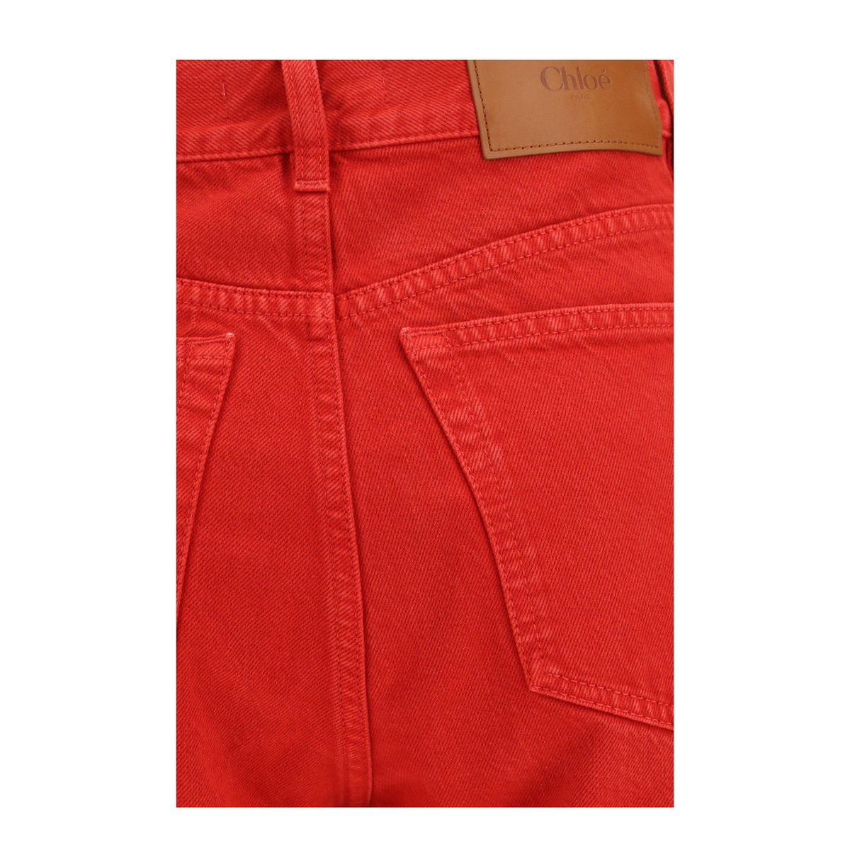 Red Denim Jeans