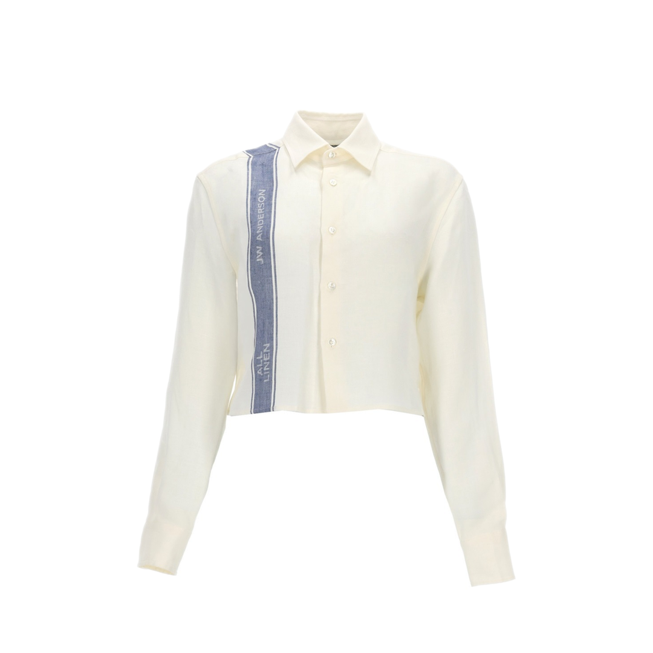MAYFEYR - JW ANDERSON - Linen Shirt With Logo - SH0384PG1898614