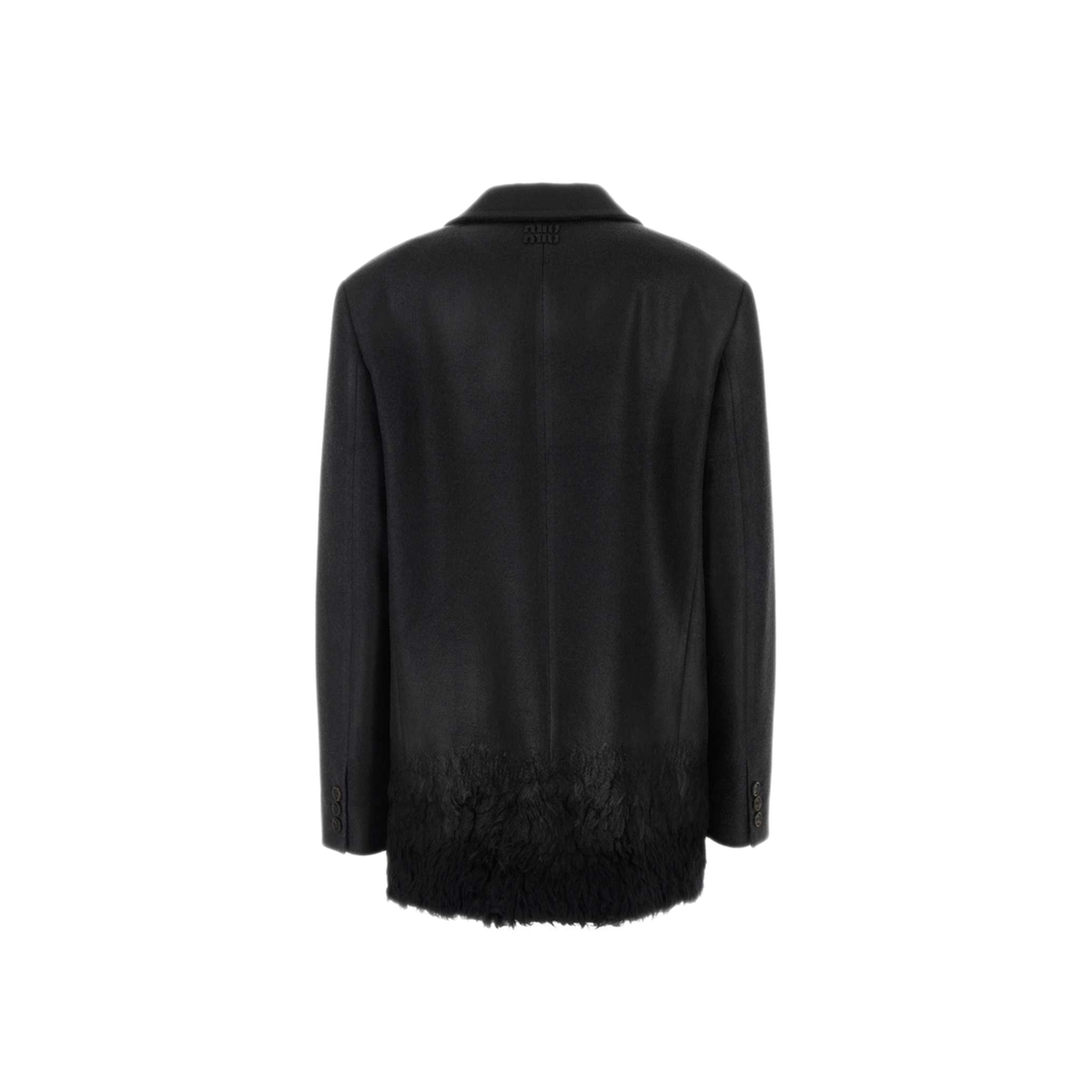 MAYFEYR - Miu Miu - Charcoal Wool Blend Blazer - MH2076SOOO6702F0B70